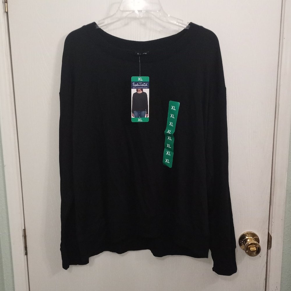 Splendid Women’s Pullover - Ombre Sweater Top - XL